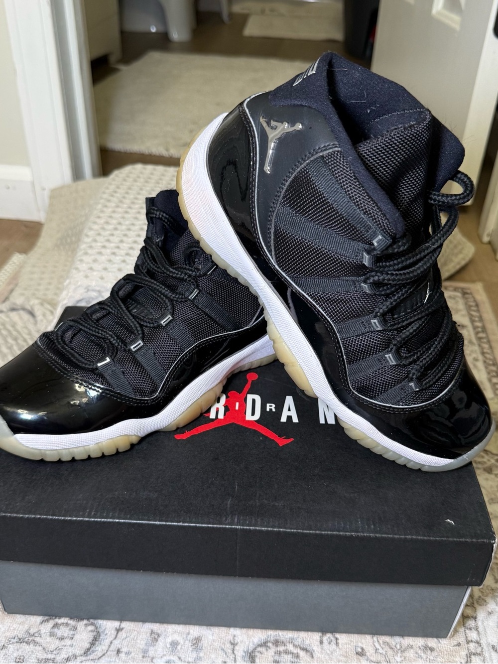 Jordan Air Jordan 11 Retro (GS) Black / White Box Label
